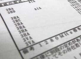 電波の型式　無線局免許状