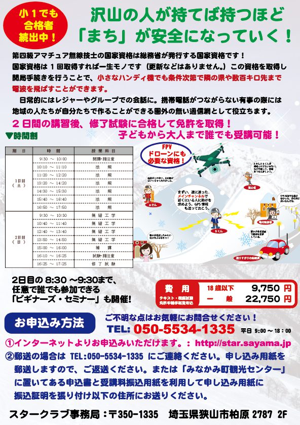 2019みなかみ町 アマチュア無線