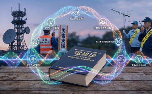 アマチュア無線の利用拡大に関連する電波法等の条文