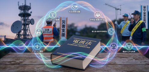 アマチュア無線の利用拡大に関連する電波法等の条文