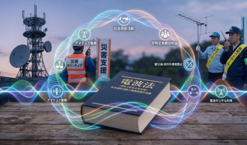 アマチュア無線の利用拡大に関連する電波法等の条文