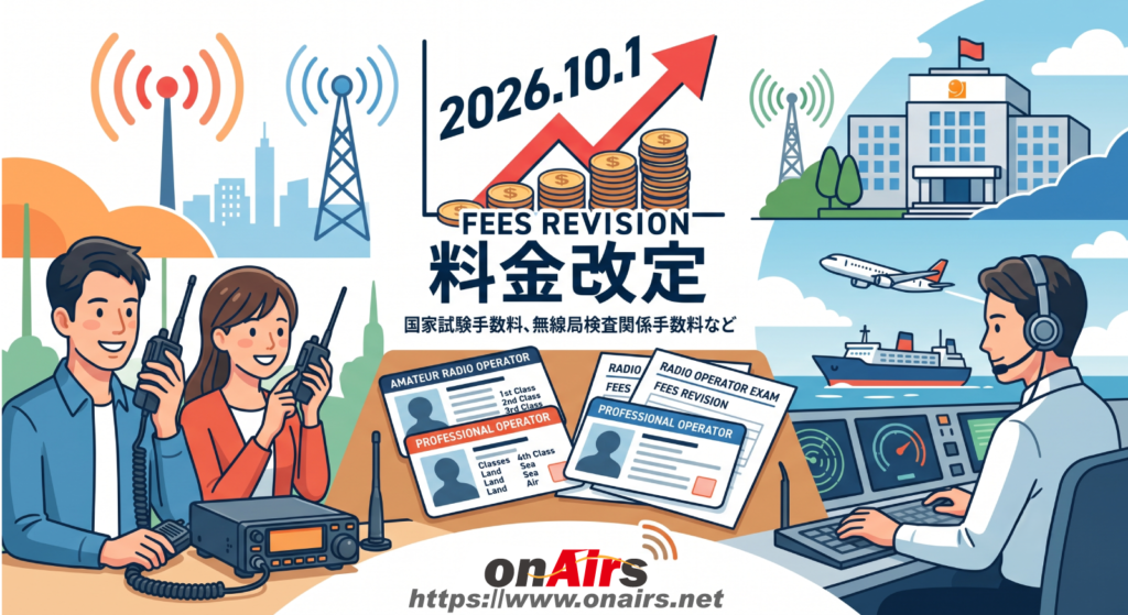 オンエアーズ　onAirs.net Fee Revision