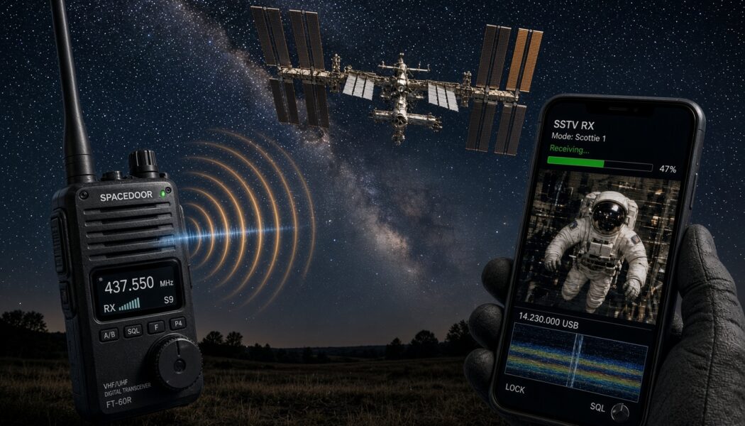 スマホとハンディ機で宇宙と繋がる！ARISS SSTV攻略とUHF帯ドップラー対策の実践